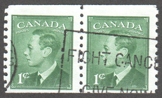 Canada Scott 297 Used F Pair - Click Image to Close